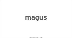 Desktop Screenshot of magus.com