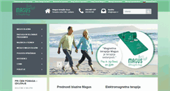 Desktop Screenshot of magus.si