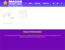 Tablet Screenshot of magus.com.ar